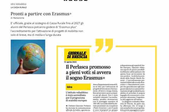 Accreditamento Erasmus Perlasca